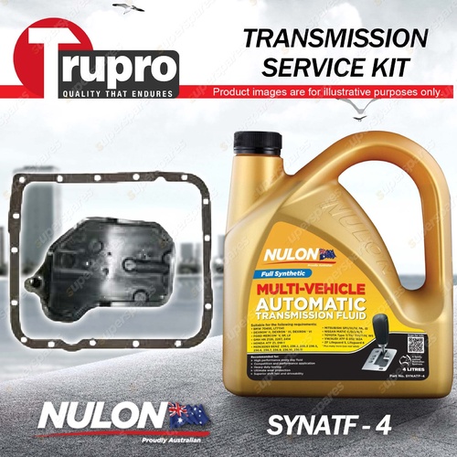 Nulon SYNATF Transmission Oil + Filter Kit for Holden Commodore Crewman VE VY VZ