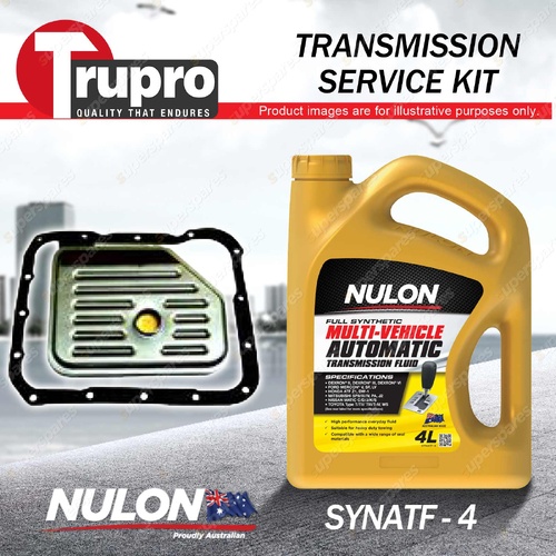 SYNATF Transmission Oil + Filter Kit for Mitsubishi Magna TL TJ TW Verada KW