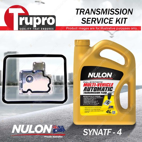 SYNATF Transmission Oil + Filter Service Kit for Alfa Romeo 75 2000 Alfetta GTV