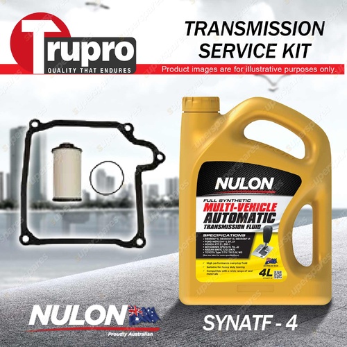 SYNATF Transmission Oil + Filter Service Kit for Volkswagen Jetta 103TDI 04-09
