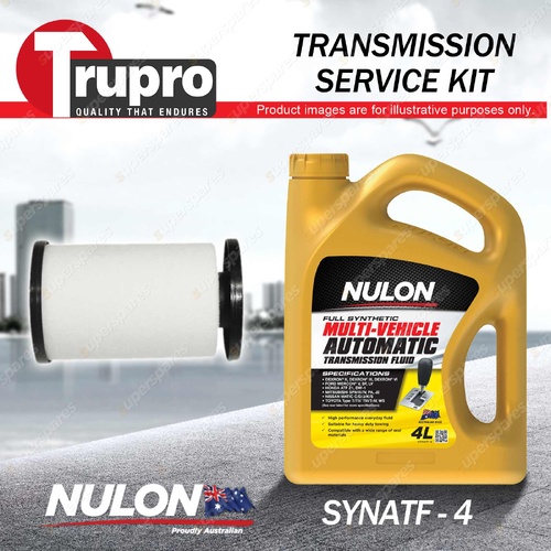 SYNATF Transmission Oil + Filter Service Kit for Volkswagen Polo 6C 9/14-ON