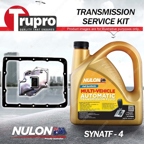 SYNATF Transmission Oil + Filter Service Kit for Mazda MX5 4Cyl 1.8L 98-05