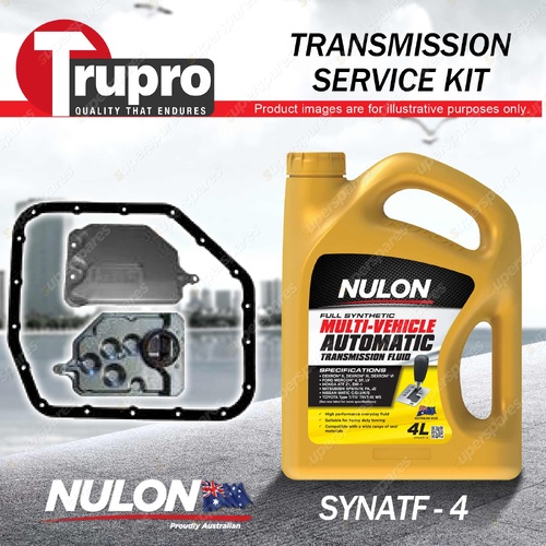 SYNATF Transmission Oil + Filter Service Kit for Daihatsu Applause Sedan 1.6L
