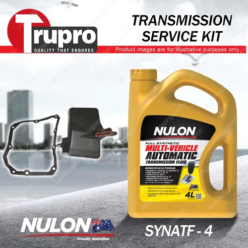 SYNATF Transmission Oil + Filter Service Kit for Volvo Cross Country 5D Wagon