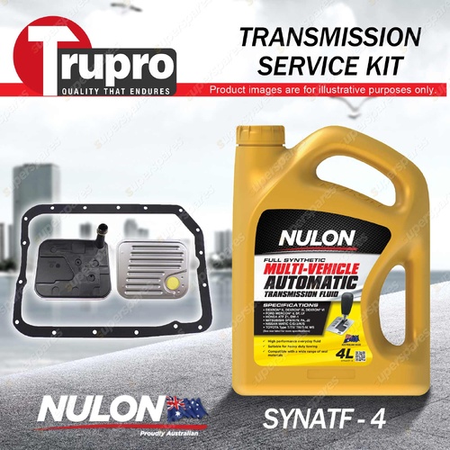 SYNATF Transmission Oil + Filter Service Kit for Jaguar XJ12 V12 6.0L 10/94-95