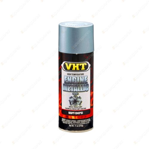 VHT Engine Metallic High Temperature Spray Paint Titanium Silver SP403