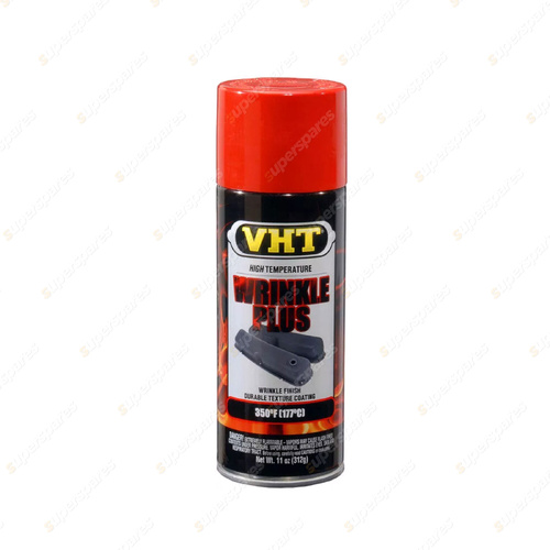 VHT Wrinkle Finish High Heat Spray Paint Wrinkle Plus Coating Red SP204