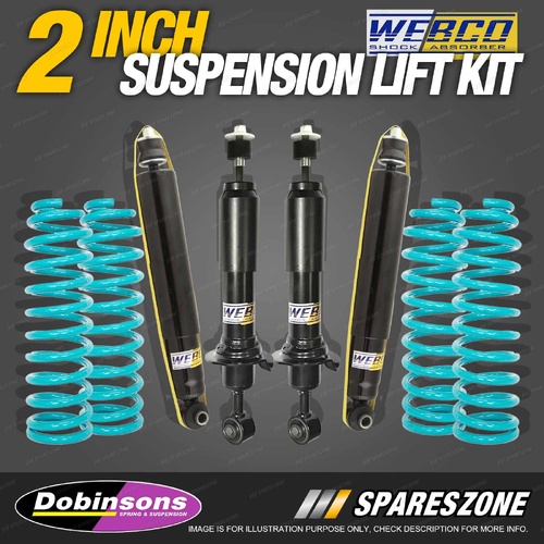 2" 50mm Lift Kit Shock Dobinsons Coil Springs for Ford Everest Next Gen 22-ON