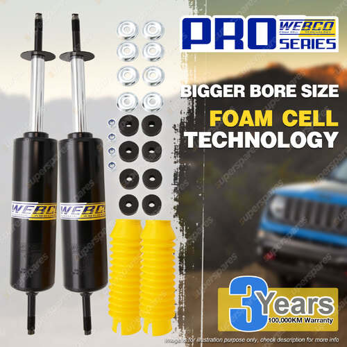2" 50mm Lift Front Foam Cell Shock Absorbers for Landcruiser FZJ HZJ 78 79