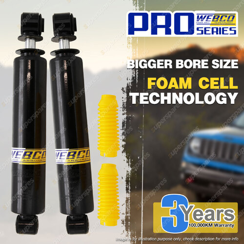 2" 50mm Lift Rear Foam Cell Shock Absorbers for Ford Courier PC PD PE Raider