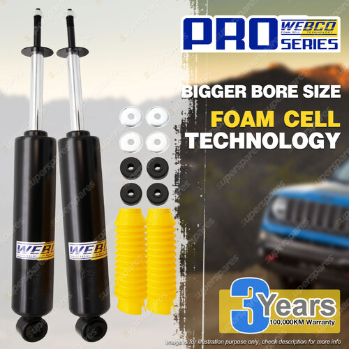 2" 50mm Lift Rear Foam Cell Shock Absorbers for Landcruiser 80 105 Series