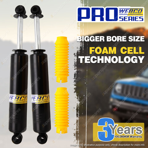 Rear Webco HD Foam Cell Shock Absorbers for Holden Colorado RG 06/2015-On