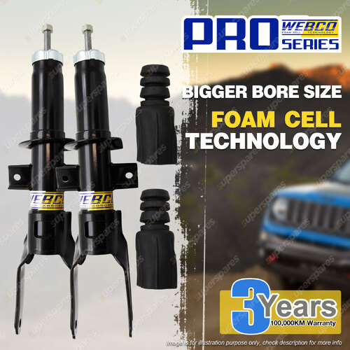 2" Lift Front Webco Foam Cell Shock Absorber for Volkswagen Amarok 2011-23