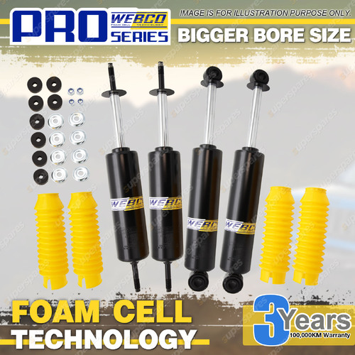 Front Rear 2" Lift Foam Cell Shock Absorber for Ford Maverick LWB SWB Coil Sus