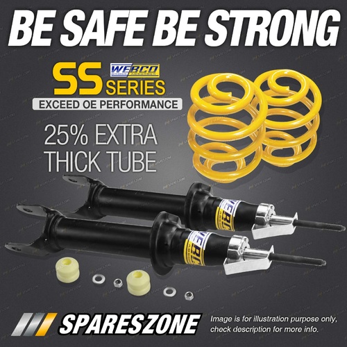 Front Webco Shock Absorbers Super Low King Spring for FORD FALCON FAIRMONT BF II