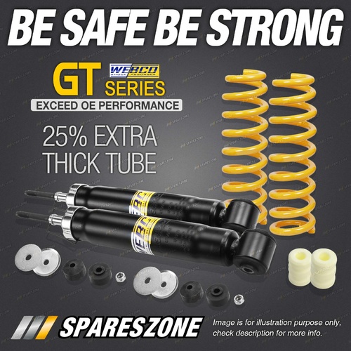 Rear Webco HD Pro Shock Absorbers King Springs for FORD FALCON FAIRMONT XE XF