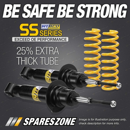 Front Webco Shock Absorbers King Springs for MITSUBISHI PAJERO NT NM NP NW NS