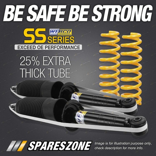 Rear Webco Shock Absorbers STD King Springs for PROTON SATRIA C96 C97 C98 C99