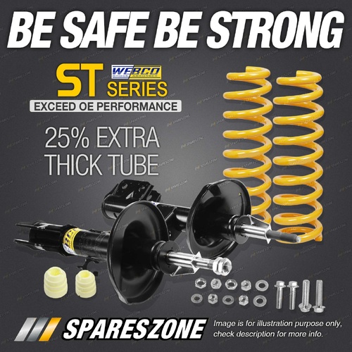 Front Raised Shock Absorbers King Coil for Holden Commodore VF Sedan Wagon Ute