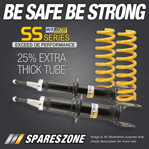 Front Webco Shock Absorbers Raised King Coil Springs for RAM 1500 DT 5.7 18-On
