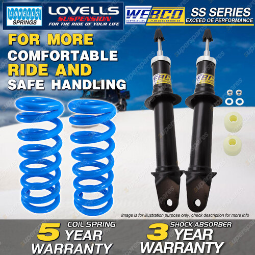 Front Webco Shock Absorbers STD Springs for FORD Falcon BF II XR6 XR8 GT GTP