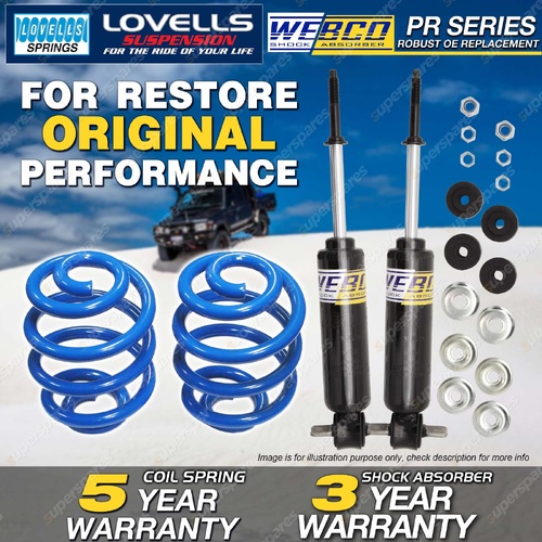 Front Webco Shocks Super Low Springs for Toyota Hilux RN 10 13 15 16 20 22 23 25