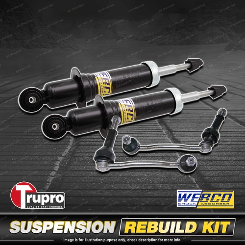 Front Webco Shock Absorber Sway Bar Link Kit for Peugeot 407 Sedan Wagon 04-11