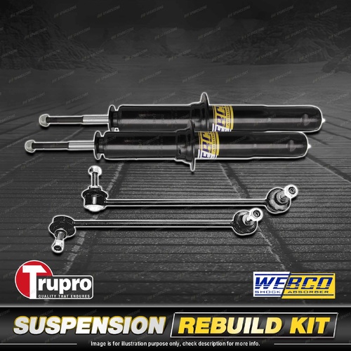 Front Webco Shock Absorber Sway Bar Link Kit for Mini Cooper R60 Countryman R61