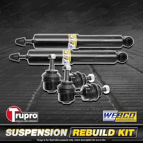 Rear Webco Shock Absorber Trupro Sway Bar Link for Ford Focus LS LT Hatch 06-08