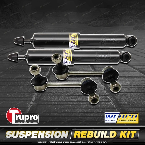 Rear Webco Shock Sway Bar Link Kit for BMW 3 Series E39 E91 E92 320 323 325 335