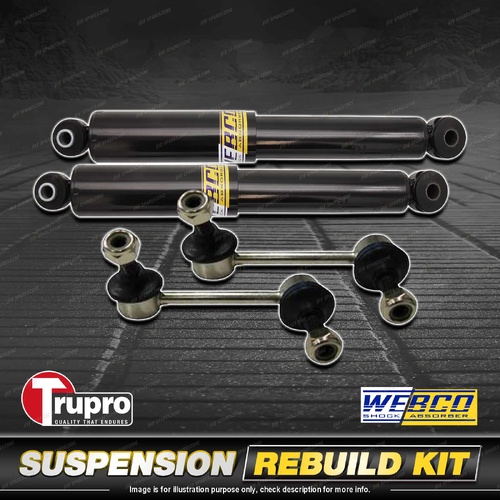 Rear Webco Shock Absorber Trupro Sway Bar Link Kit for Kia Sorento UM SUV 15-20