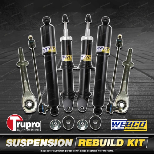 Front Rear Webco Shock Absorber Sway Bar Link for Ford Territory SX SY 2WD 07-11