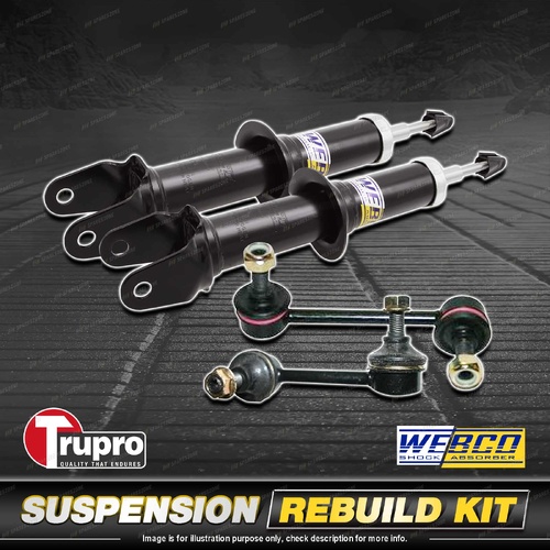 Rear Webco Shock Absorber Sway Bar Link Kit for Honda Accord CG Sedan 1997-2003