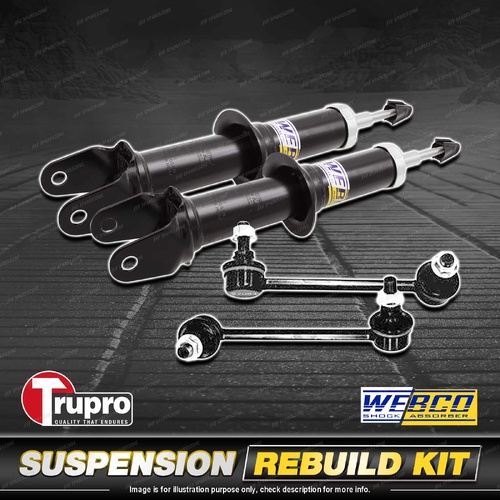 Rear Webco Shock Absorber Sway Bar Link Kit for Honda Accord CR Sedan 3.2 13-19