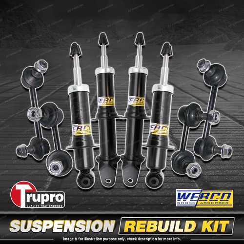 Front Rear Webco Shock Absorber Sway Bar Link Kit for Honda Accord CK1 CK2 99-03
