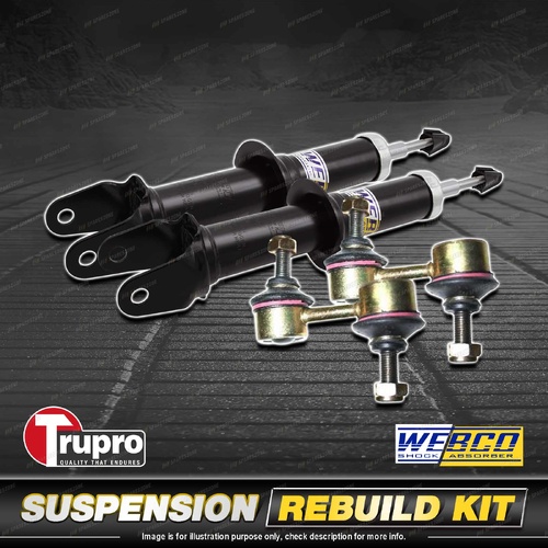 Front Webco Shock Absorber Trupro Sway Bar Link Kit for Honda Civic EK EJ 95-00