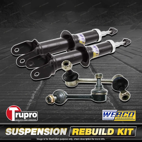 Rear Webco Shock Absorber Trupro Sway Bar Link Kit for Honda Civic EK EJ 95-00