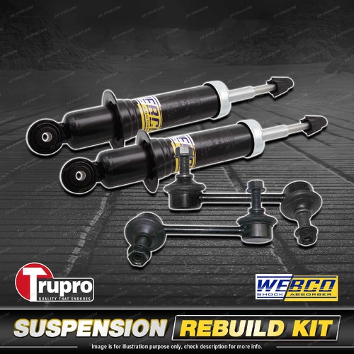 Front Webco Shock Absorber Trupro Sway Bar Link Kit for Mazda MX-5 NB 1.8L 98-05