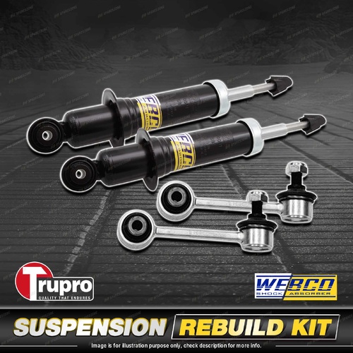Rear Webco Shock Absorber Trupro Sway Bar Link Kit for Lexus IS300 JCE10 01-05
