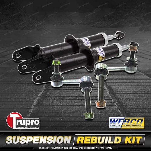 Front Webco Shock Absorber Sway Bar Link Kit for Lexus IS250 GSE20 GSE30 05-13