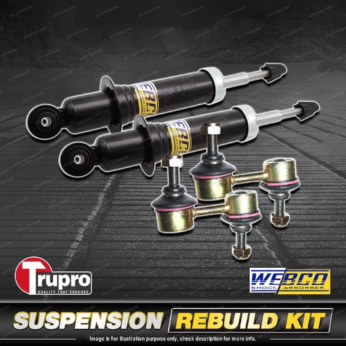 Rear Webco Shock Absorbers Sway Bar Links for Mitsubishi Magna TR TS Sedan 91-96