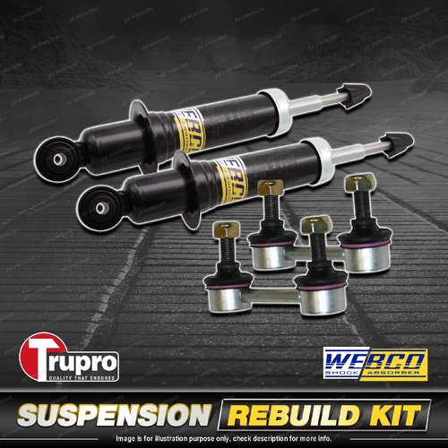 Rear Webco Shock Absorber Sway Bar Link Kit for Mitsubishi Lancer CA CB CC 88-95
