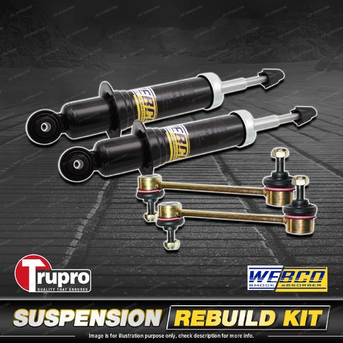 Rear Webco Shock Absorber Trupro Sway Bar Link Kit for Kia Optima GD Sedan 01-03