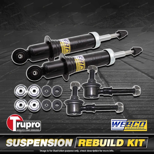 Rear Webco Shock Absorber Trupro Sway Bar Link Kit for Suzuki Swift SA310 SA413