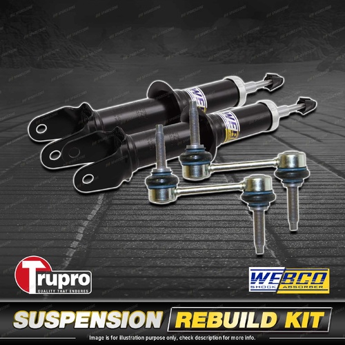Front Webco Shocks Sway Bar Links for Ford Falcon FG Sedan Cab Utility 08-14