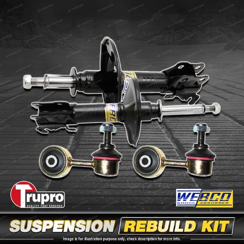 Front Webco Shock Absorbers Sway Bar Links for BMW 3 Series E36 318 320 323 325