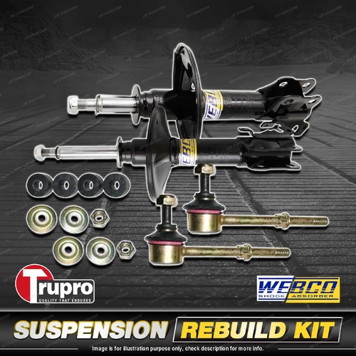 Rear Webco Shock Absorber Sway Bar Link Kit for Hyundai Accent LC LS 00-06