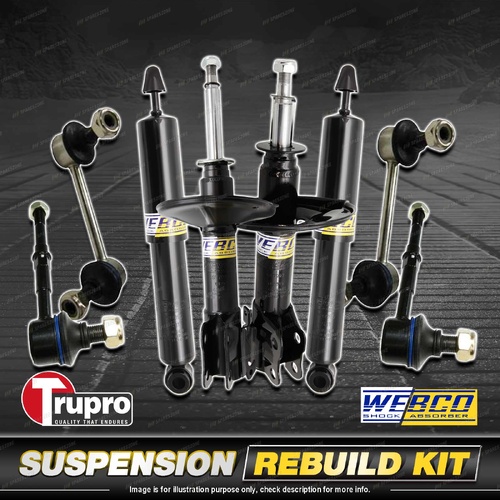 Front+Rear Webco Shock Sway Bar Link for Toyota Tarago Emina Lucida ACR50 GSR50