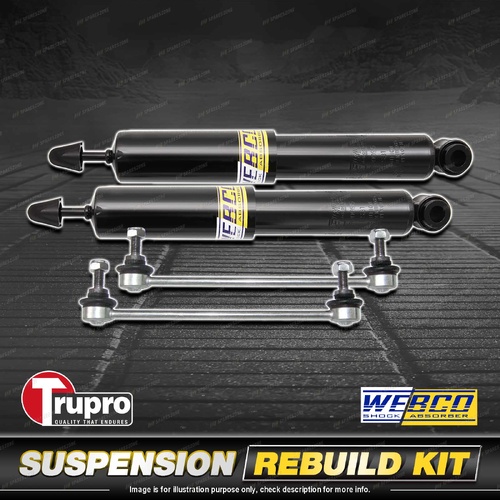 Rear Webco Shock Absorber Sway Bar Link Kit for Mini Cooper R50 R52 R53 02-08