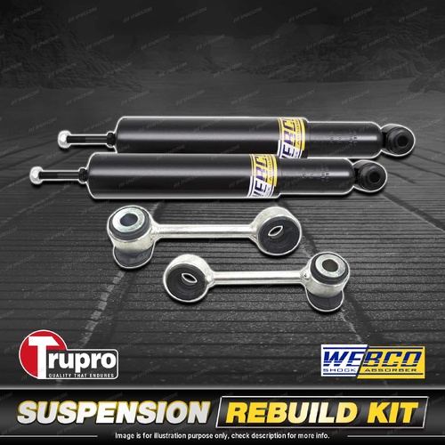 Front Webco Shock Absorber Sway Bar Link Kit for Mercedes Benz E-Class W211 S211